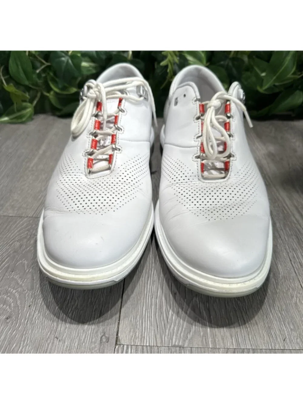 Nike Jordan ADG 4 'White Pure Platinum' Golf Shoe DM0103-105 VNDS Mens Size 12
